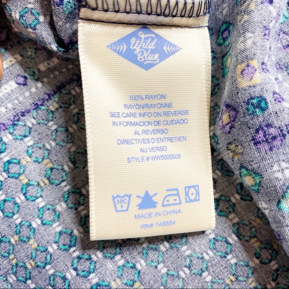 Wild Blue L Sadie Robertson Boho Dress - Picture 8 of 12